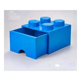 Cajon para Guardar Bloques Tipo Lego Azul